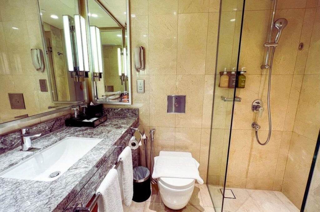 新加坡小印度假日酒店 房間浴室介紹