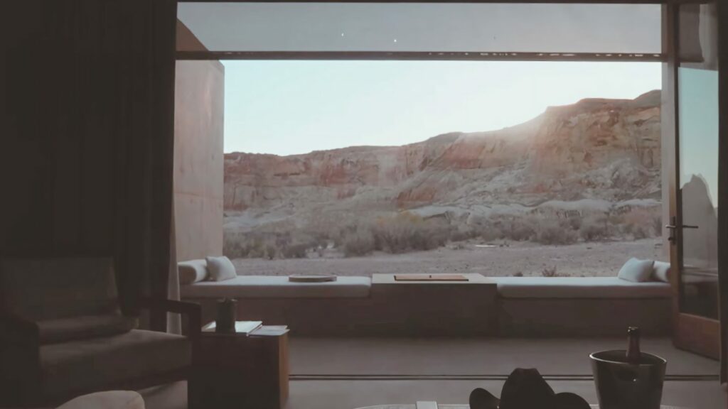 安縵奇嶺  Mesa view suite 早晨美景