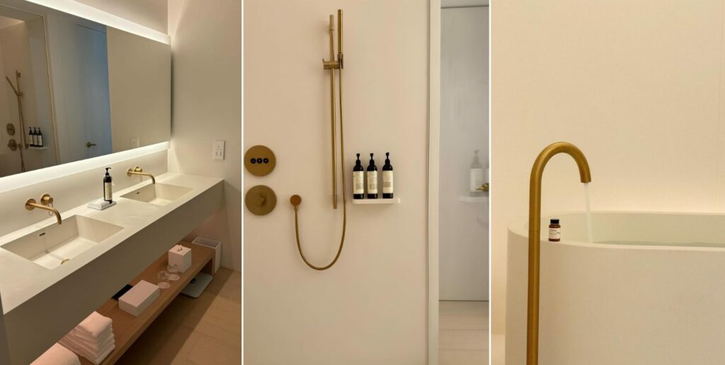 新加坡 EDITION 浴室採用Axor奢華浴室品牌設計