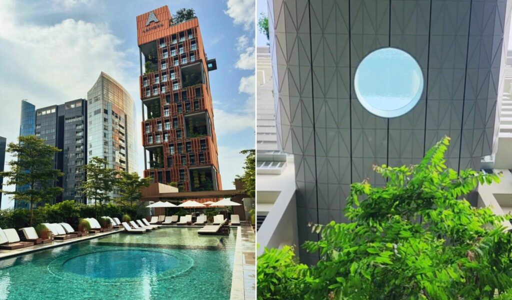 新加坡EDITION 酒店泳池介紹