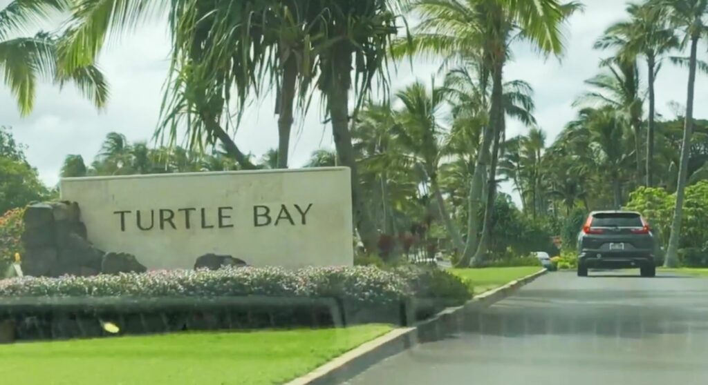 自駕前往Turtle Bay Resort渡假村