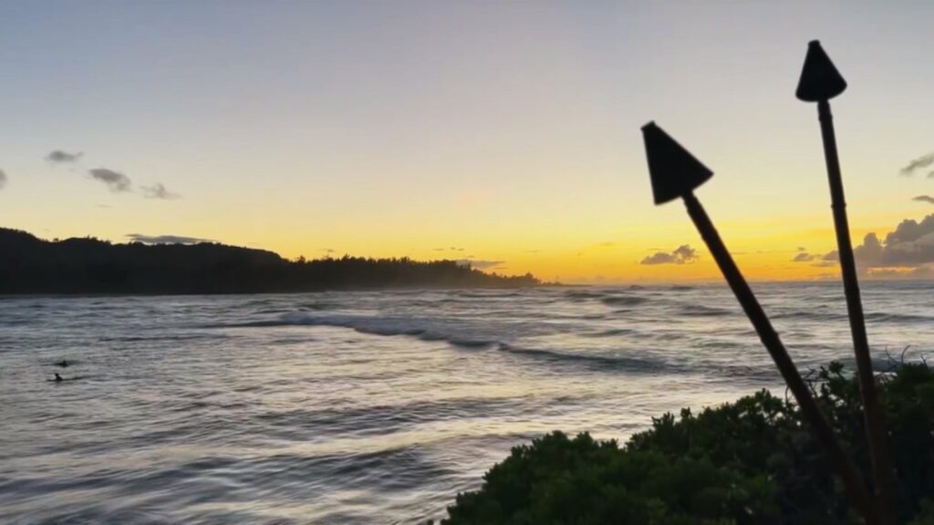 Turtle Bay Resort 夏威夷的夕陽